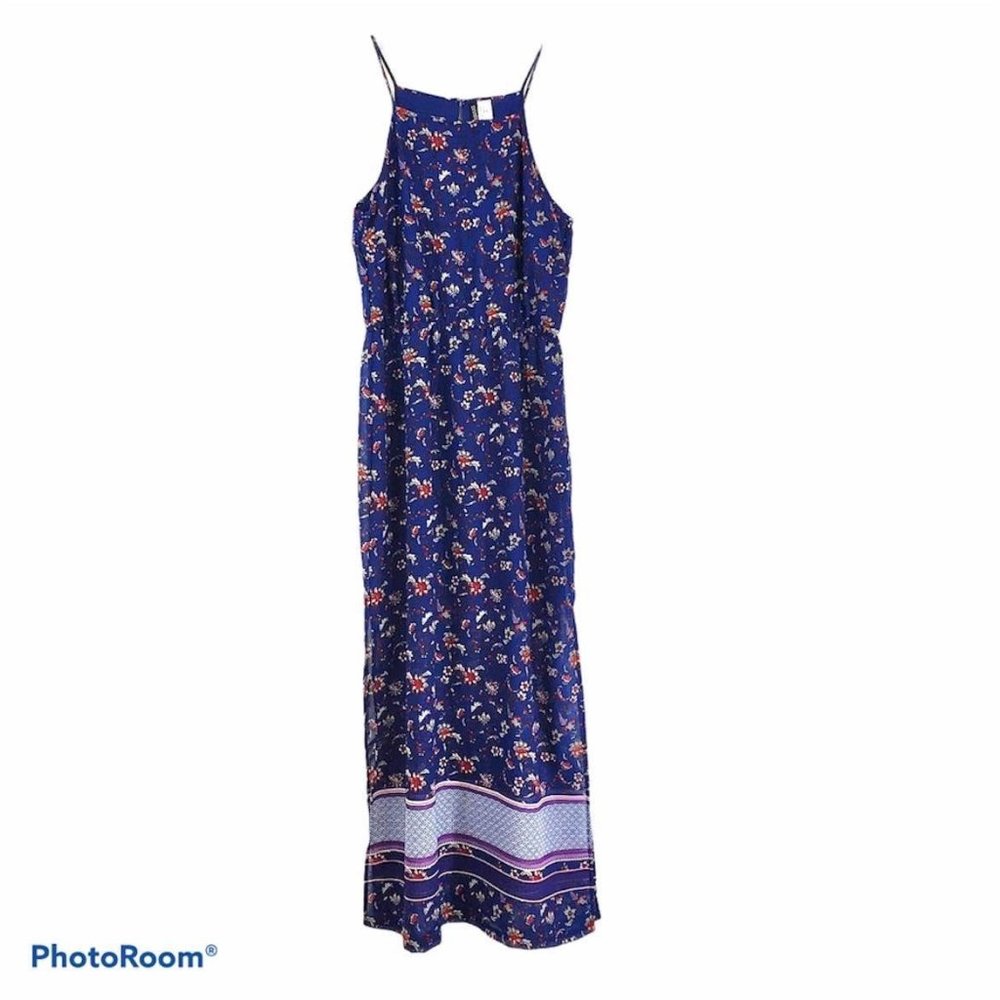 H & M Divided Woman's Sz 12 Maxi Dress halter top